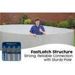 Bestway 20ft Hydrium Oval Steel Wall Pool Set thumbnail
