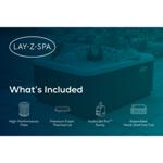 Lay-Z-Spa Monte Carlo HydroJet Pro 5 Person Rigid Wall Hot Tub thumbnail