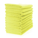 Microfibre Cloth (Yellow) Pack of 10 thumbnail