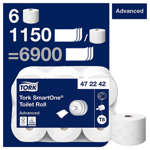 Tork 472242 SmartOne Advanced Toilet Roll  thumbnail