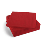 Red 40cm 3 ply Napkins (Box of 1000) thumbnail