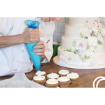 Bakewell 21 Inch Blue Piping Bags (Case of 500) thumbnail