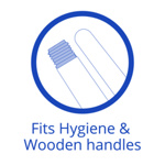 Hygiemix T1D Socket Mop 300 (Yellow) thumbnail