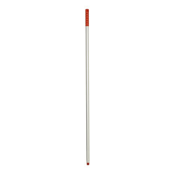 Hill Brush Aluminium Handle with Polypropylene Grip (Red)