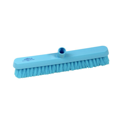 Hill Brush Professional Soft Blue Sweeping Broom (390mm)