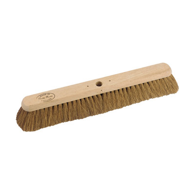 Hill Brush Industrial Soft Coco Platform Broom (610mm)