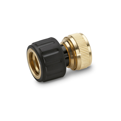 Karcher Brass Connector 0.5 Inches with Aquastop