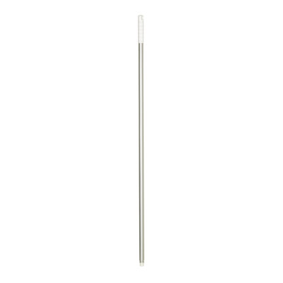 Hill Brush Aluminium Handle with Polypropylene Grip (White)