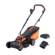 Yard Force LM C33 33cm 20V Cordless Lawn Mower with Battery & Charger (Hand Propelled)