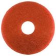 08 Inch Red Floor Pads