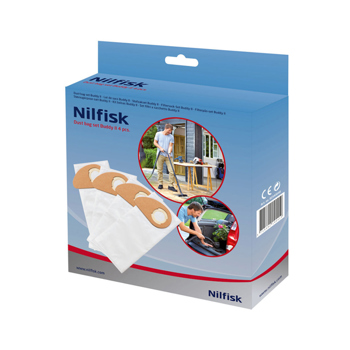 Nilfisk Filter Vacuum Bags for Buddy Vacs