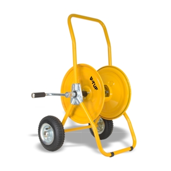 V-TUF MANUAL WIND - HOSE REEL TROLLEY for 25m 3/4 Hose