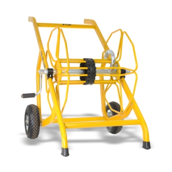 V-TUF MANUAL WIND - HOSE REEL TROLLEY for 100m 3/4 Hose