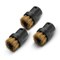 Steam Cleaner Pack Round Brass Bristle Detail Nozzles extra image