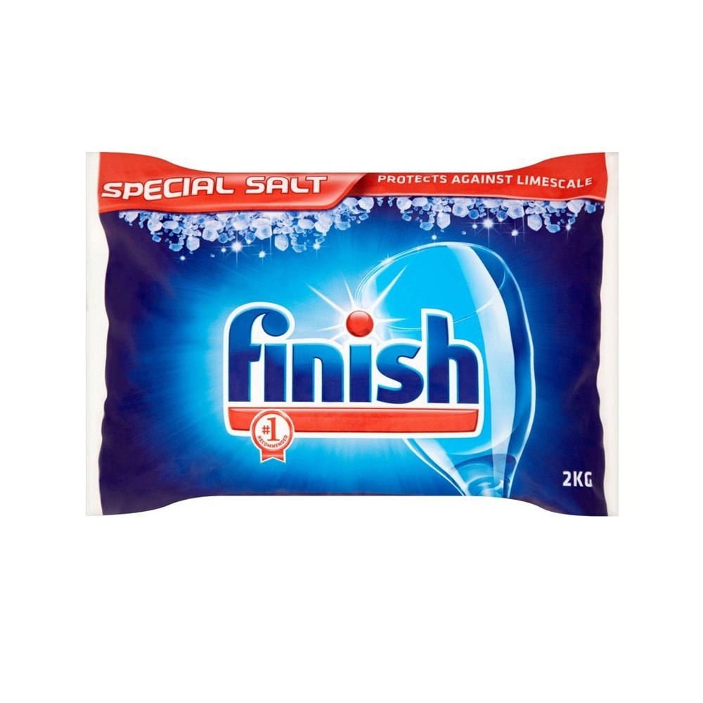 Finish Dishwasher Salt (2 kg) Dishwashers and Washing Machines
