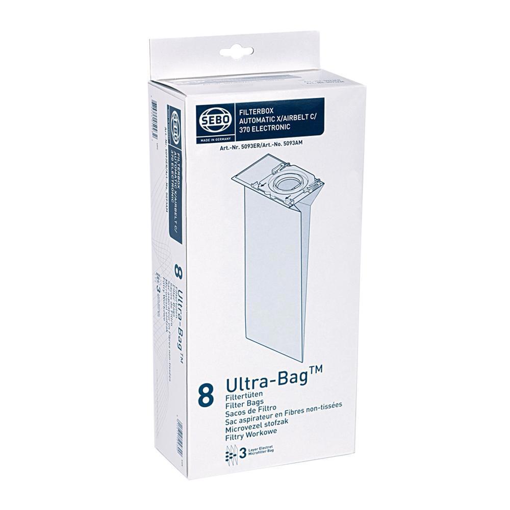 Sebo UltraBags for X & C Sebo Upright Vacuums Sebo CleanStore