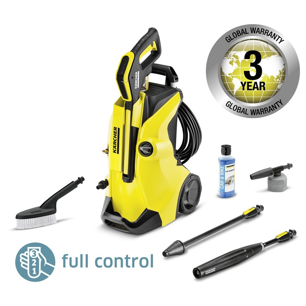 Karcher K4 Full Control Platinum Pressure Washer Bundle Pressure