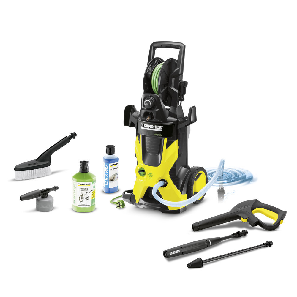Karcher K5 Premium Eco Auto Pressure Washer Bundle Large Domestic Pressure Washers CleanStore