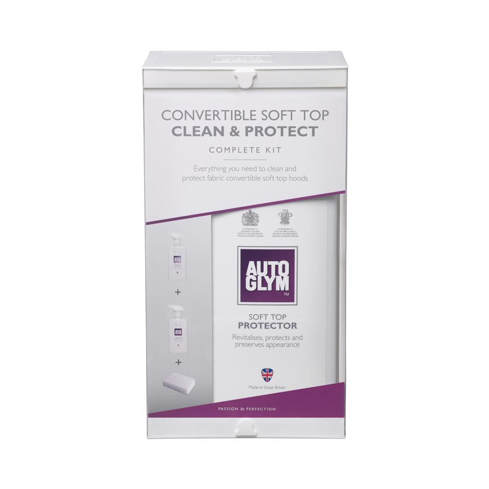 AutoGlym Convertible Soft Top Clean & Protect Complete Kit Cleaning