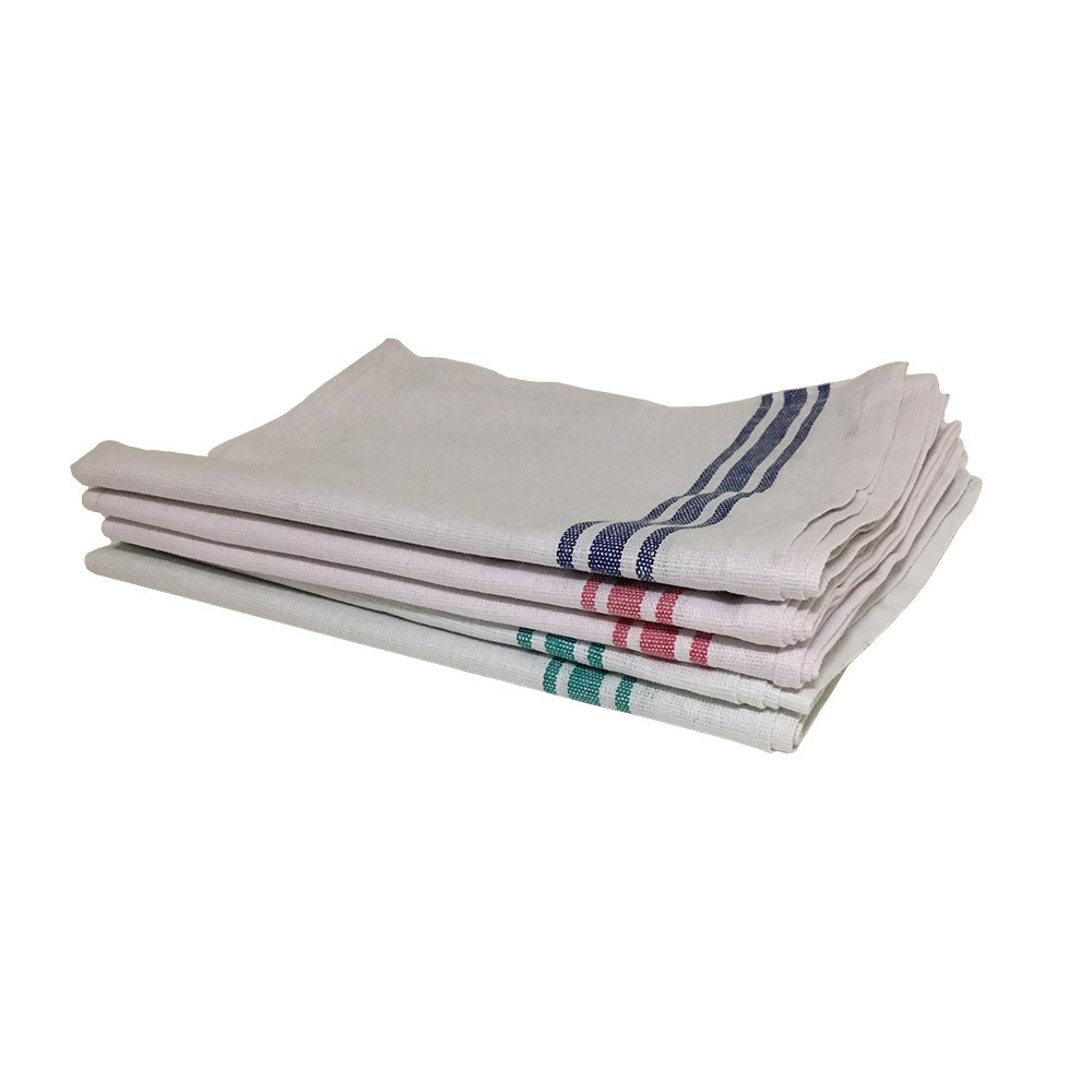 White Cotton Tea Towel (Pack of 5) Cloths CleanStore