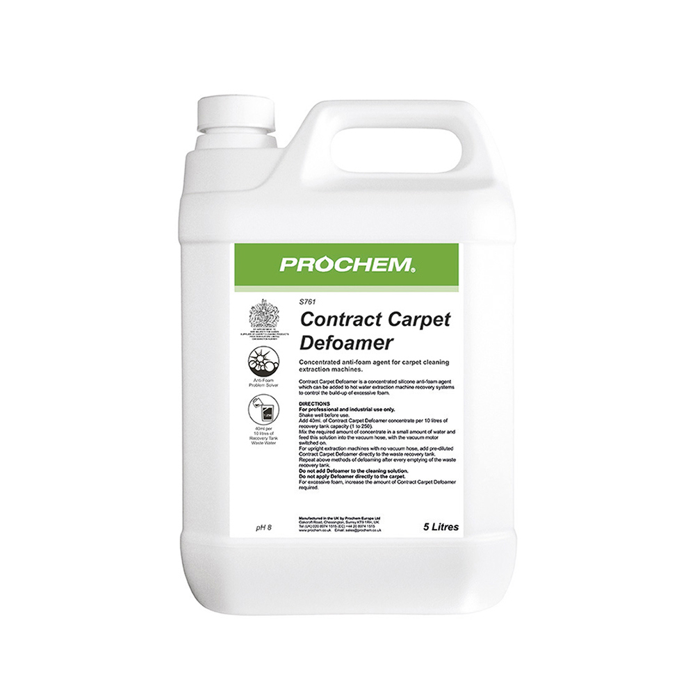 Prochem Contract Carpet Defoamer (5 Litre) Defoamers CleanStore