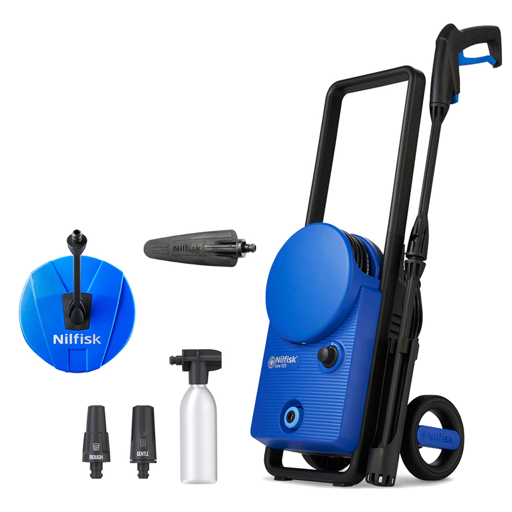 Nilfisk Core 125 Home & Car Pressure Washer Bundle Home Pressure