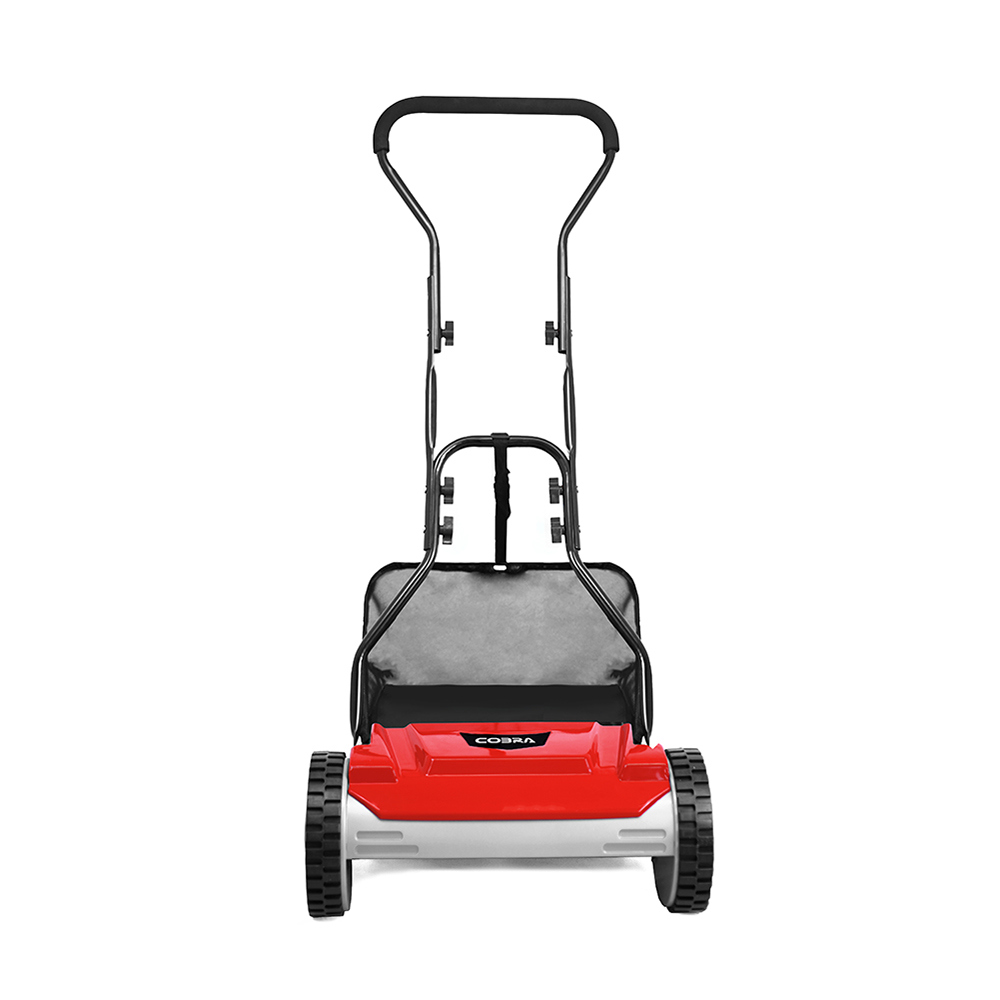 Cobra HM381 38cm Hand Lawn Mower & Grass Collector Lawn Mowers