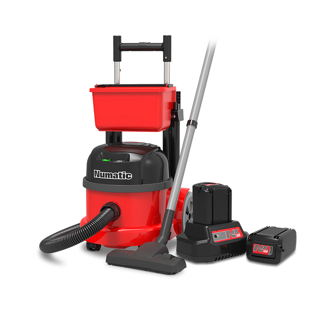 Numatic PBT230NX Cordless Trolley Vacuum Cleaner (Two Batteries