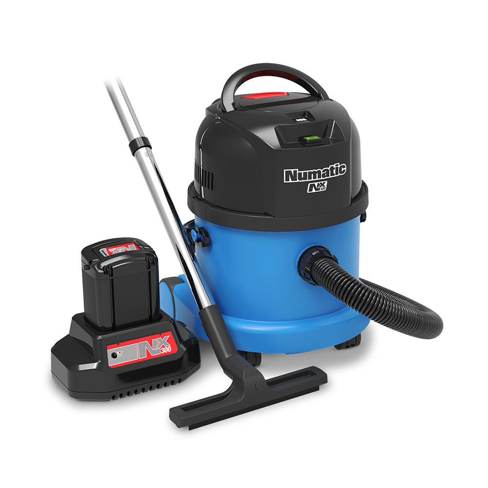 Numatic WBV370NX Cordless Wet & Dry Vacuum with Battery & Charger Wet and Dry Vacuums up to 20