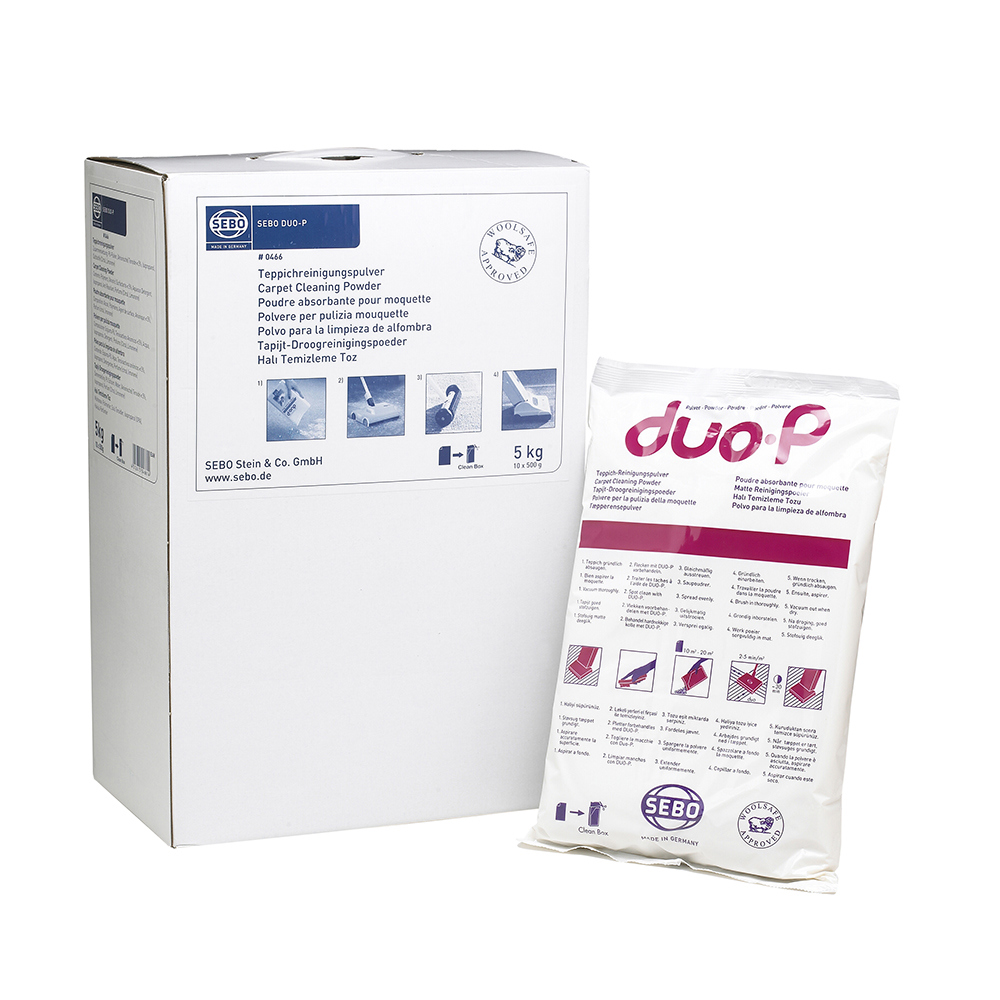 Sebo DuoP Cleaning Powder (5kg) Sebo Dry Carpet Cleaner Accessories