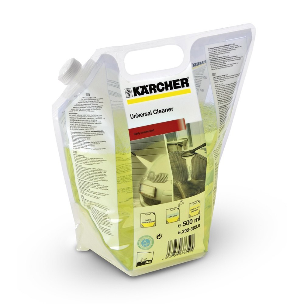 Karcher Foldable Universal Cleaner Pouch Pressure Washer Chemicals