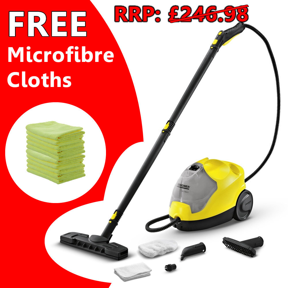 Karcher SC2500 / SC4 Steam Cleaner Bundle Karcher Steamers CleanStore
