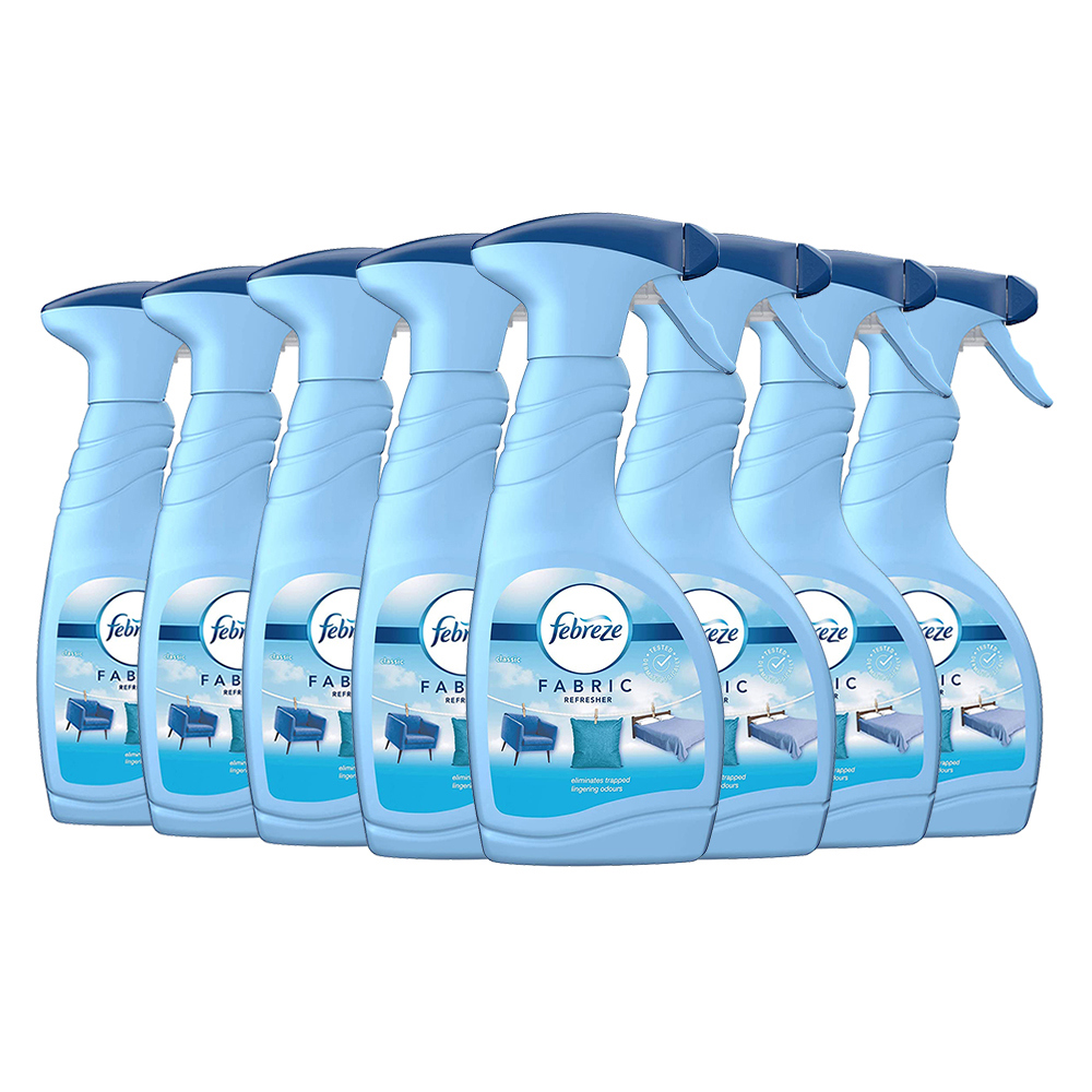 Febreze Classic Fabric Refresher (8 x 500ml) Air Fresheners