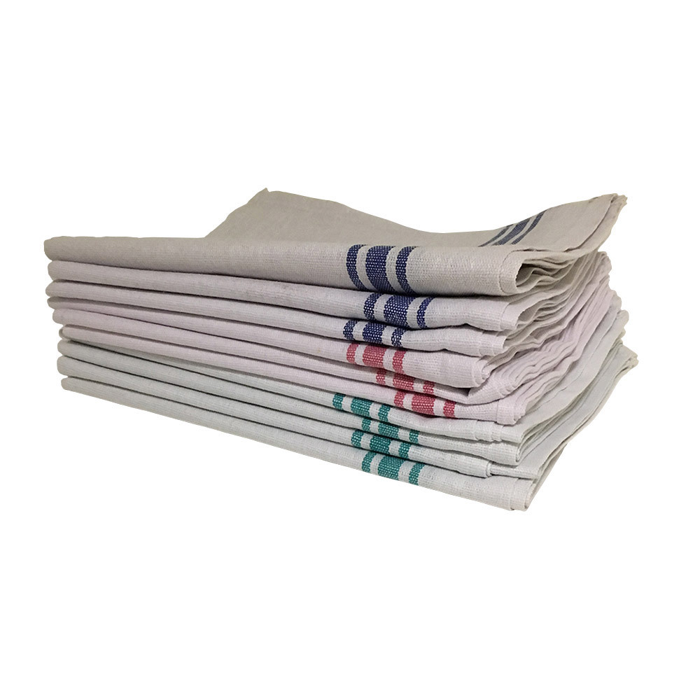 White Cotton Tea Towel (Pack of 10) Cloths CleanStore